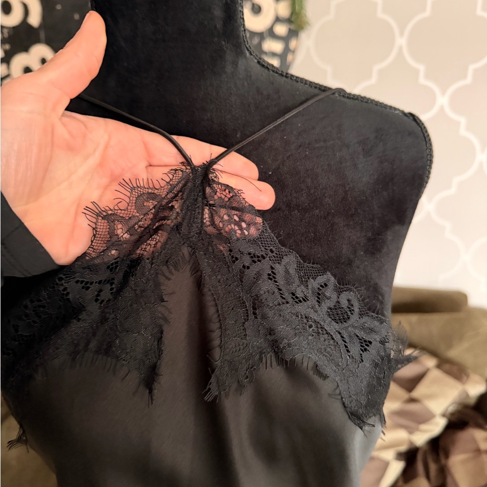 Elegant Black Lace Dress